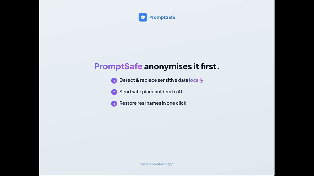 PromptSafe — See how it works