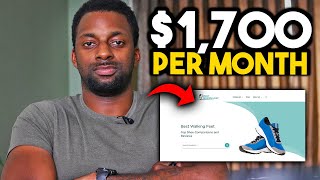How This "Shoe" Affiliate Website Is Making $1,736 Per Month!