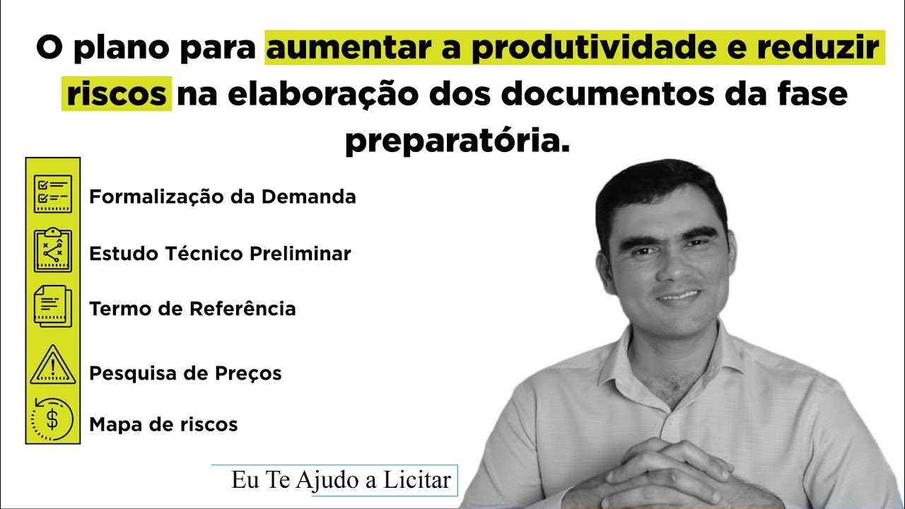 Planejamento de Compras Públicas - Mais produtividade e menos erros na instrução processual.