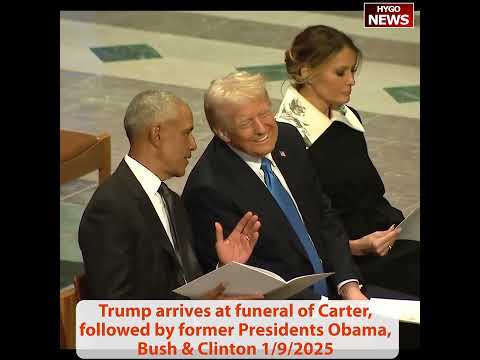 Trump & Obama Share Engaging Conversation, Kamala Miserable When She Notices the Two Talking