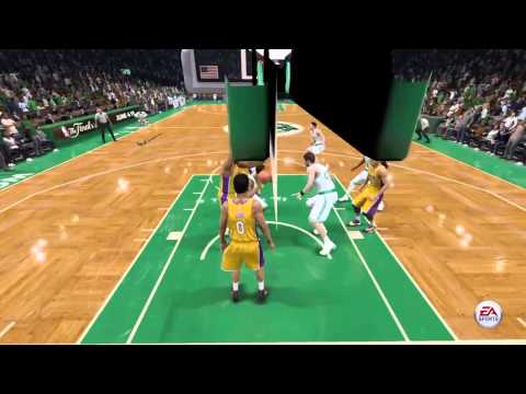 Nba Live 15 : Rising Star -Monster Fast Break Alley Oop  Swaggy Kay to Hamilton!