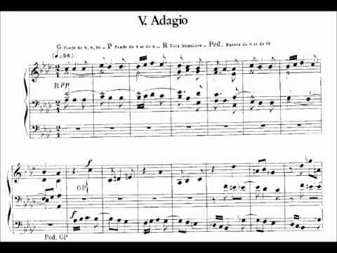 Ch.-M. Widor: Symphonie No. 4 - V. Adagio