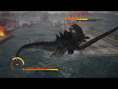 GODZILLA PS4 : Godzilla 2014 vs Godzilla