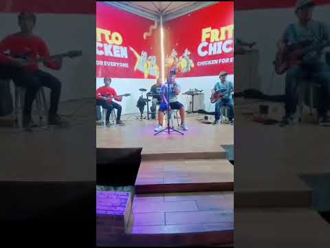 Optimum band live fritto chiken medan marelan (We Will Not Go Down (song for Gaza Palestine)