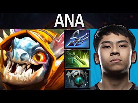 Slark Dota 2 Gameplay Ana with 20 Kills and Harpoon