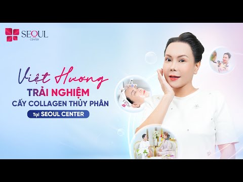 Nghệ Sĩ Việt Hương Trải Nghiệm Căng Mịn Da Bằng Collagen Thủy Phân