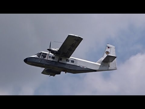 Philippine Air Force GAF N22B Nomad [12] Takeoff 23 | Davao Airport