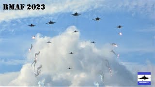 RMAF fighter formation Opening Gambit Langkawi Airshow 2023