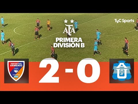 Deportivo Armenio 2 vs. J.J. Urquiza 0 | Fecha 12 | Primera División B 2019/2020