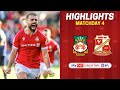 HIGHLIGHTS | Wrexham AFC vs Swindon Town