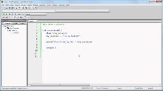 Lesson 9.6 : Introducing the char* pointer