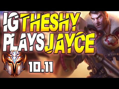 IG TheShy Plays Jayce vs Jax Top Lane - 10.11