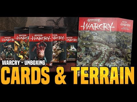 BoLS Unboxing | Warcry Souldrain Forest & Warband Cards | Warhammer Age of Sigmar