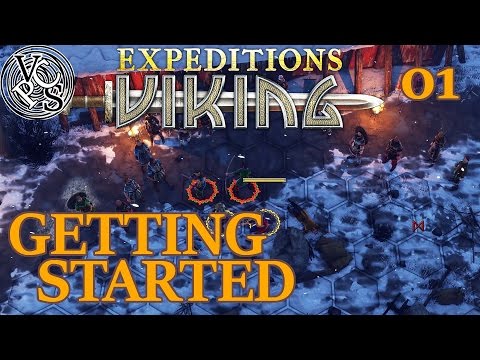 Getting Started : Expedition Vikings EP01 – Tactical Combat Historic RPG Let's Play Gameplay
