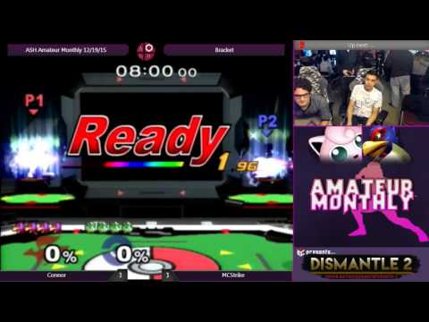 MCStrike (Falco) vs Connor (Puff) - ASH Amateur Monthly #2 Melee Bracket