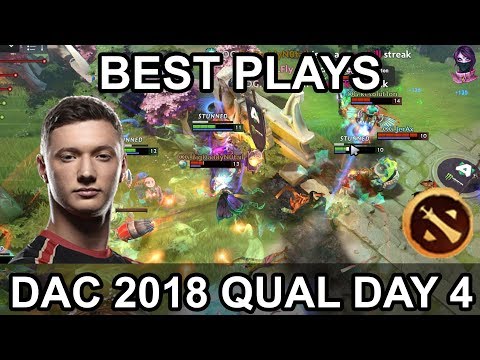DAC 2018 Major BEST PLAYS Day 4 QUALS Highlights Dota 2 by Time 2 Dota #dota2