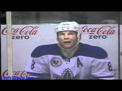 Sabres @ Maple Leafs - Mike Komisarek vs Steve Montador - 101106