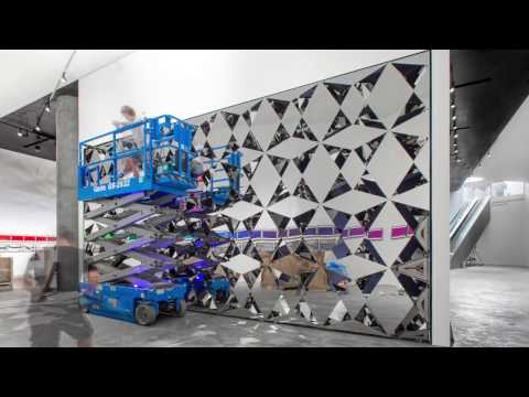 Installation of 'Less ego wall' (2015)