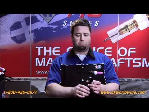 17 & 17V Style TIG Torch with Thread on Handle