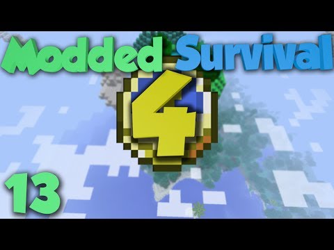 Minecraft: Modded Survival 4 Ep.13 - The Basement
