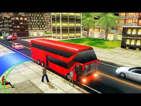 Real Traffic Coach Bus Driving Simulator 17 - Level 1-3