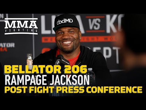 Bellator 206: 'Drunk' Rampage Jackson Talks Wanderlei Silva Win, 50 Cent, Strippers, More