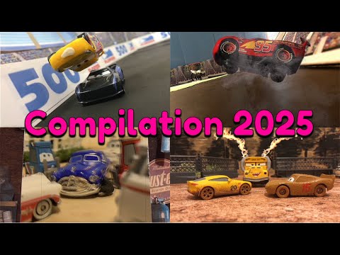Compilation | Disney Pixar Cars 3 Movie, Recreated in Stop Motion | 2025