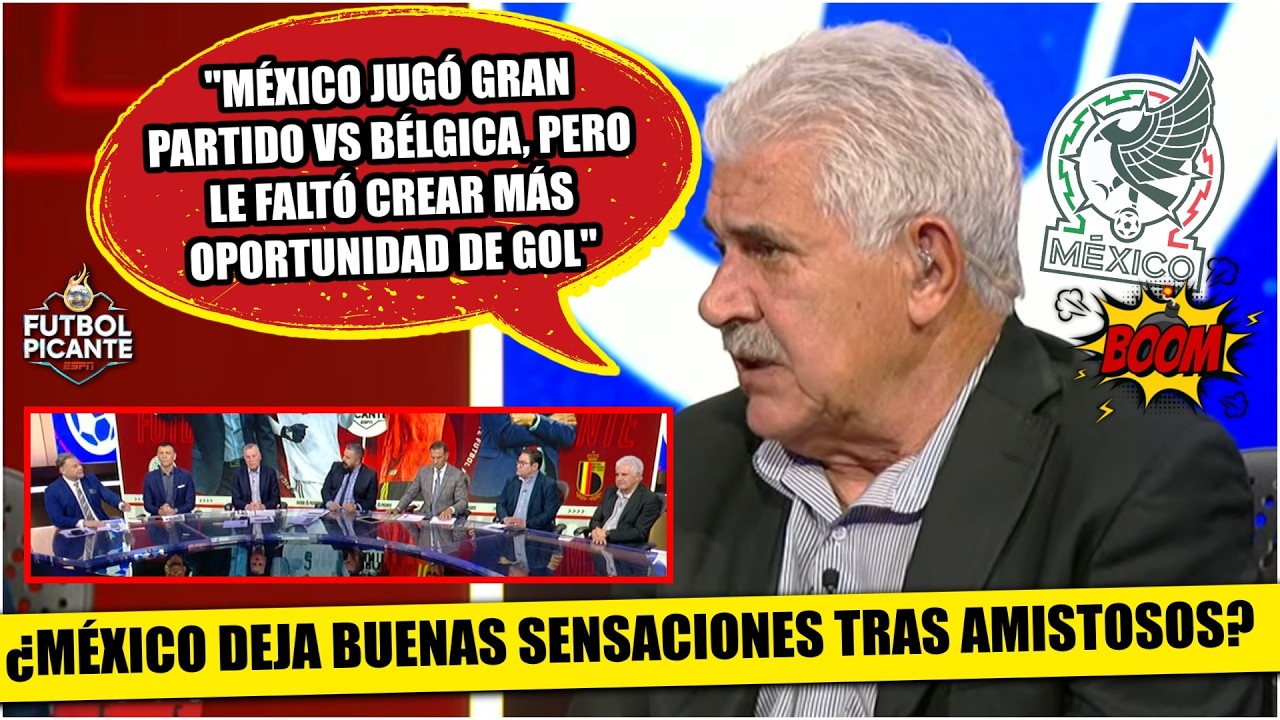 SELECCIÓN MEXICANA MOSTRÓ OTRA CARA vs Bélgica. Tuca y los PUNTOS DÉBILES del TRI | Futbol Picante
