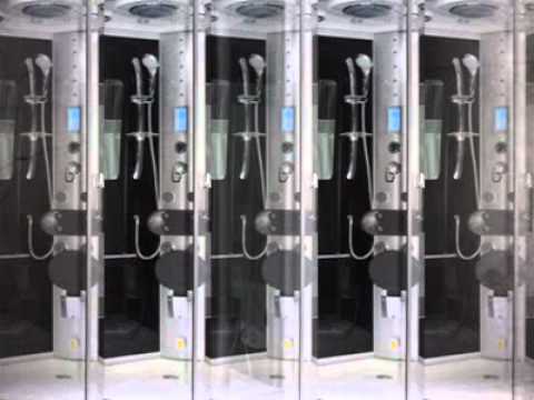 AcquaVapore DTP8046-6313 Dusche Dampfdusche Duschtempel Duschkabine -Th. 100 XL - trendbad24.de