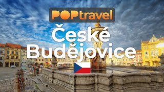 Walking in CESKE BUDEJOVICE / Czech Republic 🇨🇿- City Center - 4K 60fps (UHD)