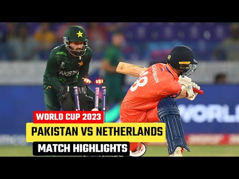 Pakistan vs Netherlands World Cup 2023 2nd Match Highlights | Pak vs NED 2nd Match Highlights 2023