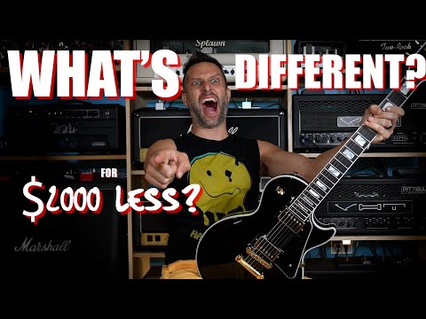 Why is the New 70s Gibson Les Paul Custom So Much Cheaper?
