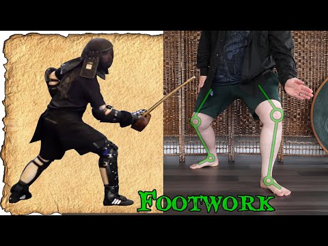 Footwork for Sword Fighting, and How to Practice it