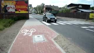 preview picture of video 'Nowa droga dla rowerów w Trzeszczynie'