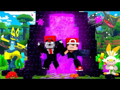 ENTRAMOS no MUNDO só de POKÉMON SHINY 100% no MINECRAFT