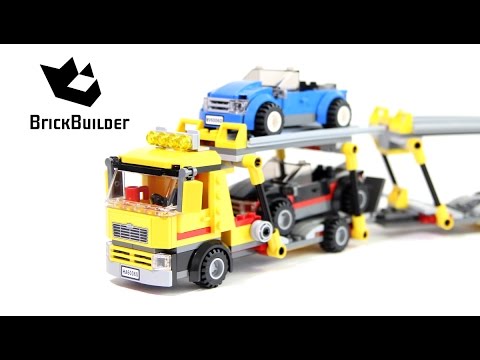 Vidéo LEGO City 60060 : Le camion de transport de voitures