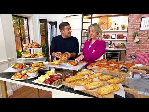 Riccardo's (8) 5.5-oz Authentic French Bread Pizza on QVC