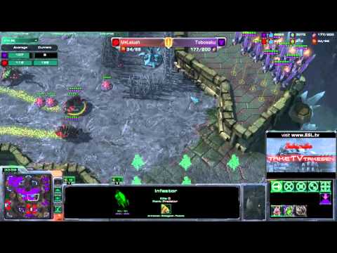 Hammer geiles TvZ zwischen Lalush und Tobosaku - Must See !!! (Mass Raven) 2/2