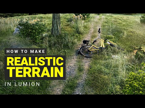 How To Make Realistic Landscape Terrain in Lumion - Create High Quality Renders