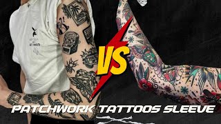 59+ Patchwork Tattoo Sleeve You Need To See!