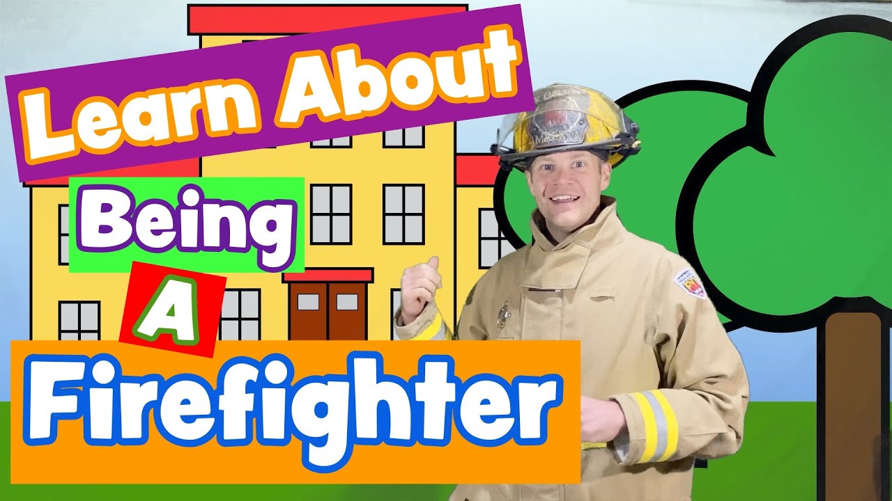 Learn To Be A Firefighter Tommy Flames - Toddler Firefighter Videos -  Learning Videos For Toddlers