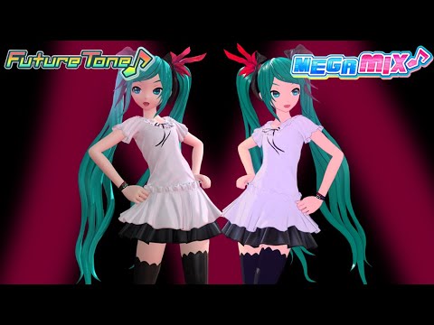 Project DIVA Future Tone Vs Megamix+ World Is Mine Comparison [PC] 4k Extra Extreme