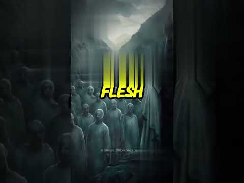 Prophet Ezekiel and the valley of dry bones