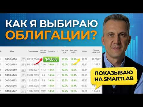 Как выбирать облигации в 2026 году: показываю на SmartLab (пошагово)