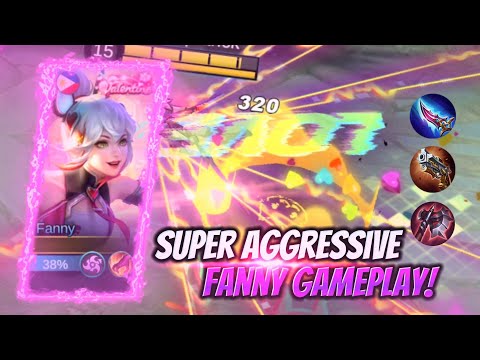 SUPER AGGRESSIVE FANNY!! ⚡ | SATISFYING GAMEPLAY!! 💫 | MLBB