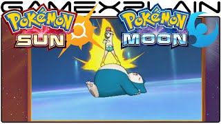 Pokémon Sun & Moon - Alola Ratatta & Snorlax's Pulverizing Pancake Z-Move Trailer