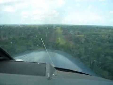 Landing at Monkoto Airstrip, Salonga Nat