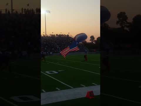 Avalon vs. Sulphur Springs Sky Divers @Texas High School Football Game