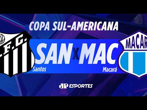 Santos x Macará – AO VIVO – 13/08/2026 – Copa Sul-Americana