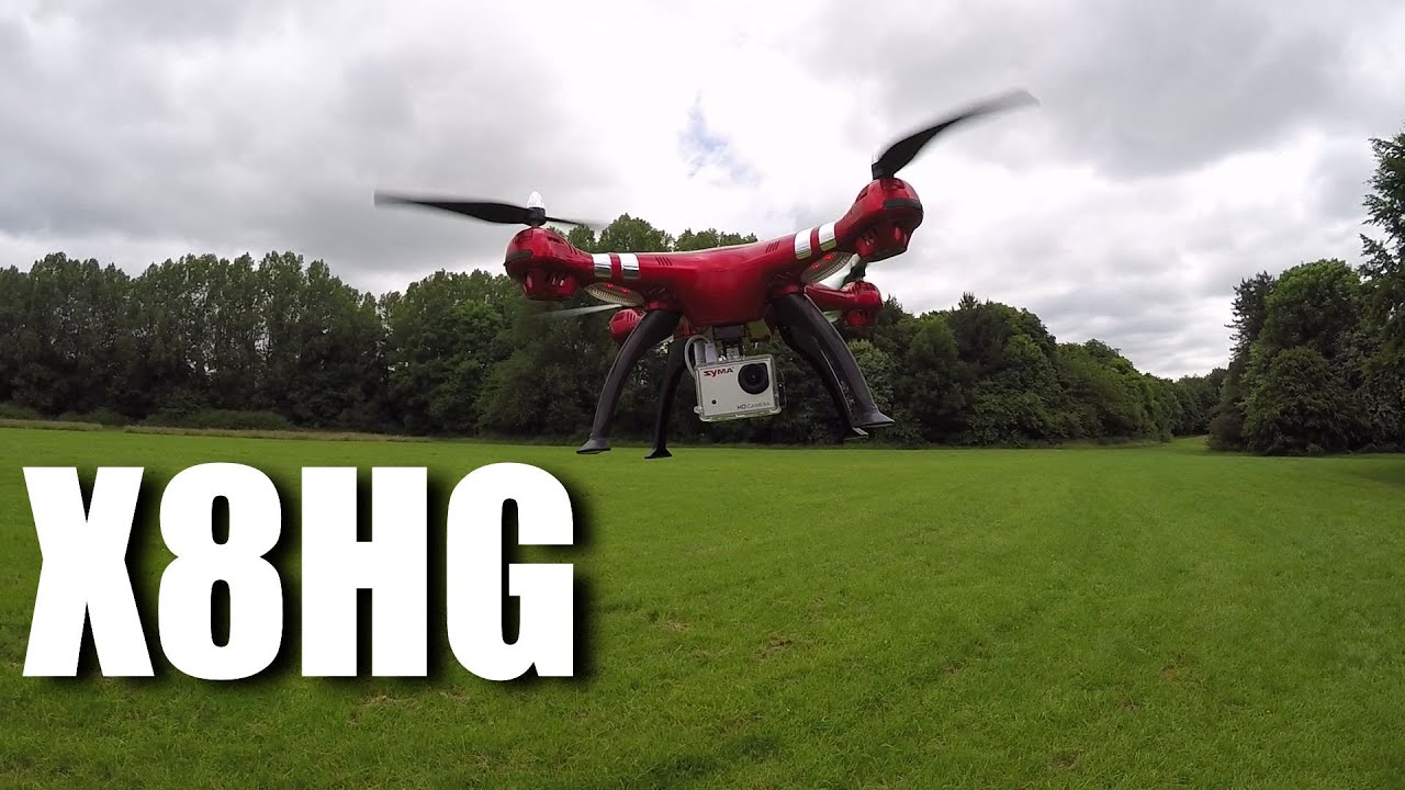 Квадрокоптер Syma X8HG, красный